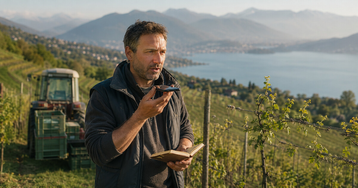 Azienda agricola ticinese che riduce il lavoro burocratico su registri e tracciabilità grazie all'automazione