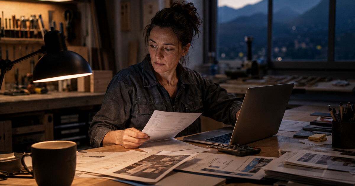 Artigiano ticinese che riduce il lavoro amministrativo grazie all'automazione di email e documenti