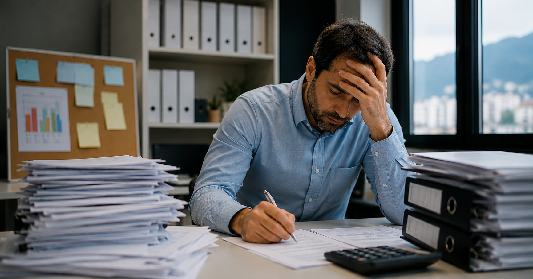 Grafica Dedalix sull'inchiesta congiunturale Cc-Ti 2025/2026: la burocrazia pesa sulle PMI ticinesi per oltre 50 ore al mese