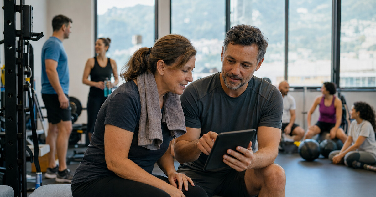 Centro fitness ticinese che fidelizza i soci con onboarding e comunicazioni automatizzate